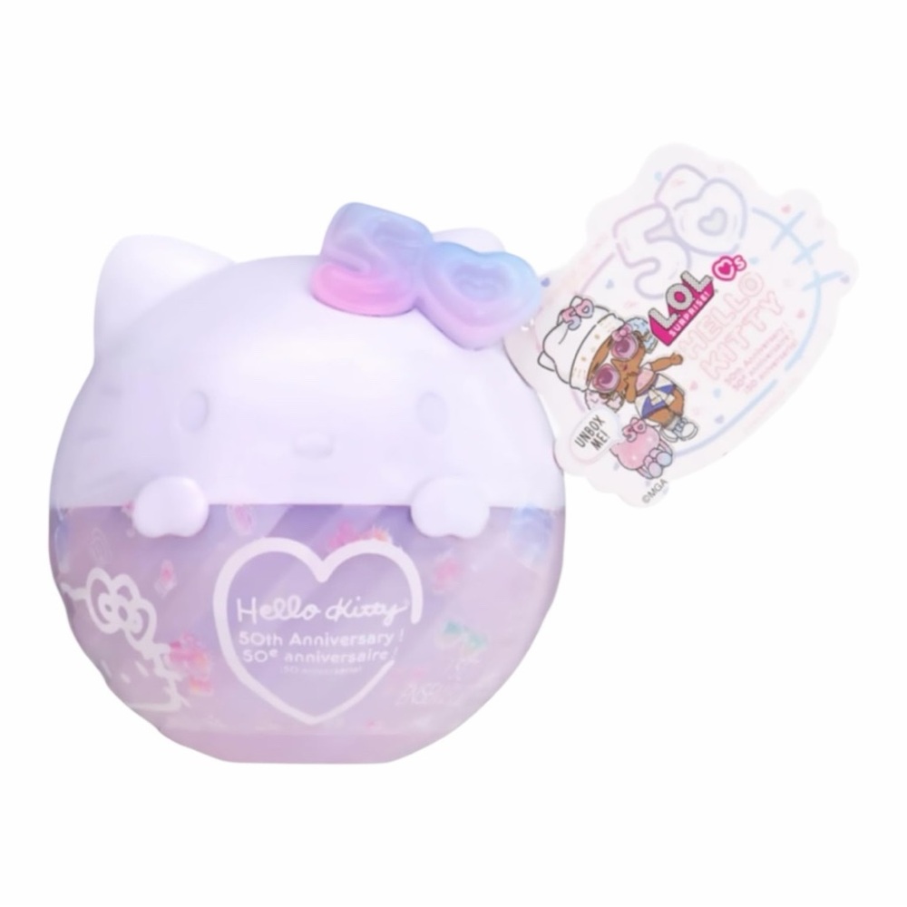 LOL Surprise Loves Hello Kitty Tots Dolls 50th Anniversary—-Unbox 7 Surprises!
